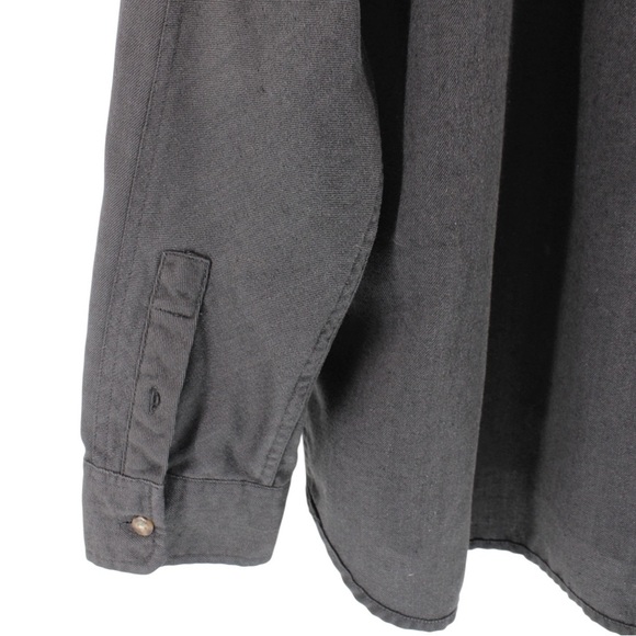 Oakley Charcoal Long Sleeve Buttonup Camping Outdoors Biking Comfort Size XL - Picture 6 of 9